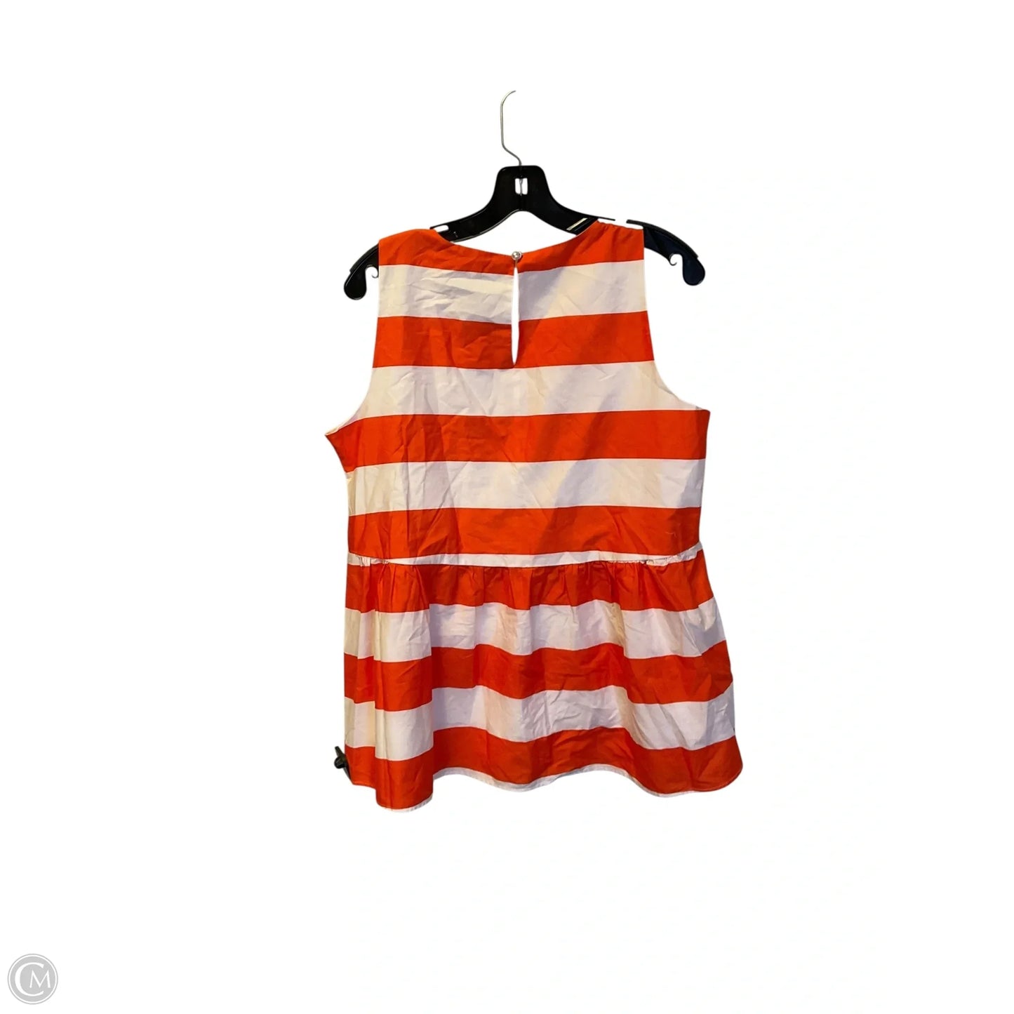 Top Sleeveless By Crown And Ivy In Orange, Size: L