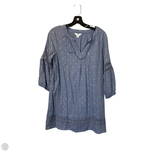 Dress Casual Short By Crown And Ivy In Blue, Size: S