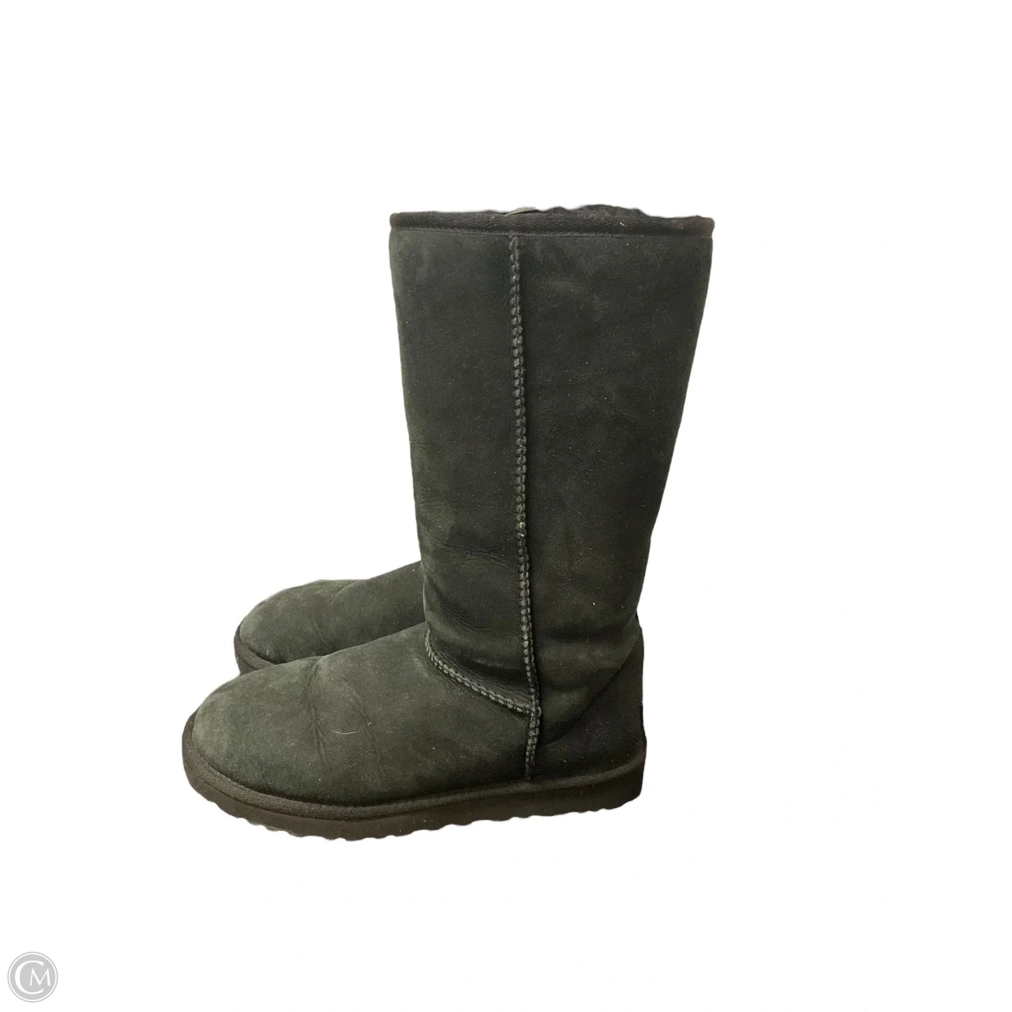 Boots Designer By Ugg In Black, Size: 8