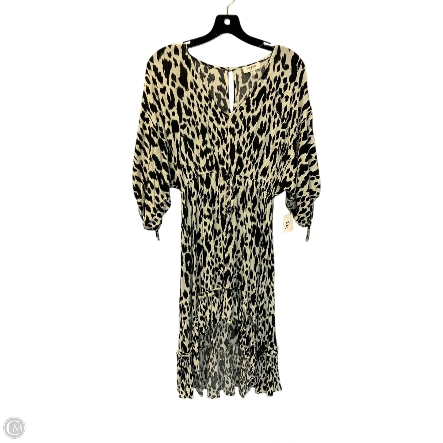 Dress Casual Midi By Umgee In Black & White, Size: S