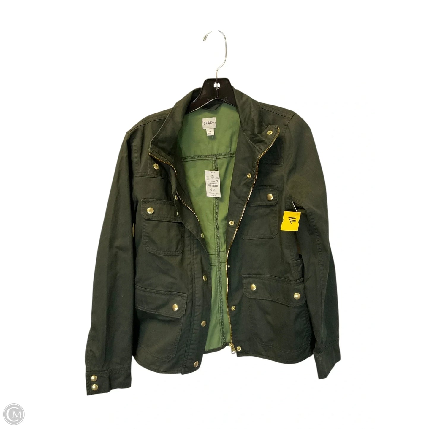 Jacket Other By J. Crew In Green, Size: S
