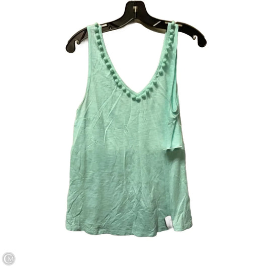 Top Sleeveless Designer By Lilly Pulitzer In Teal, Size: M