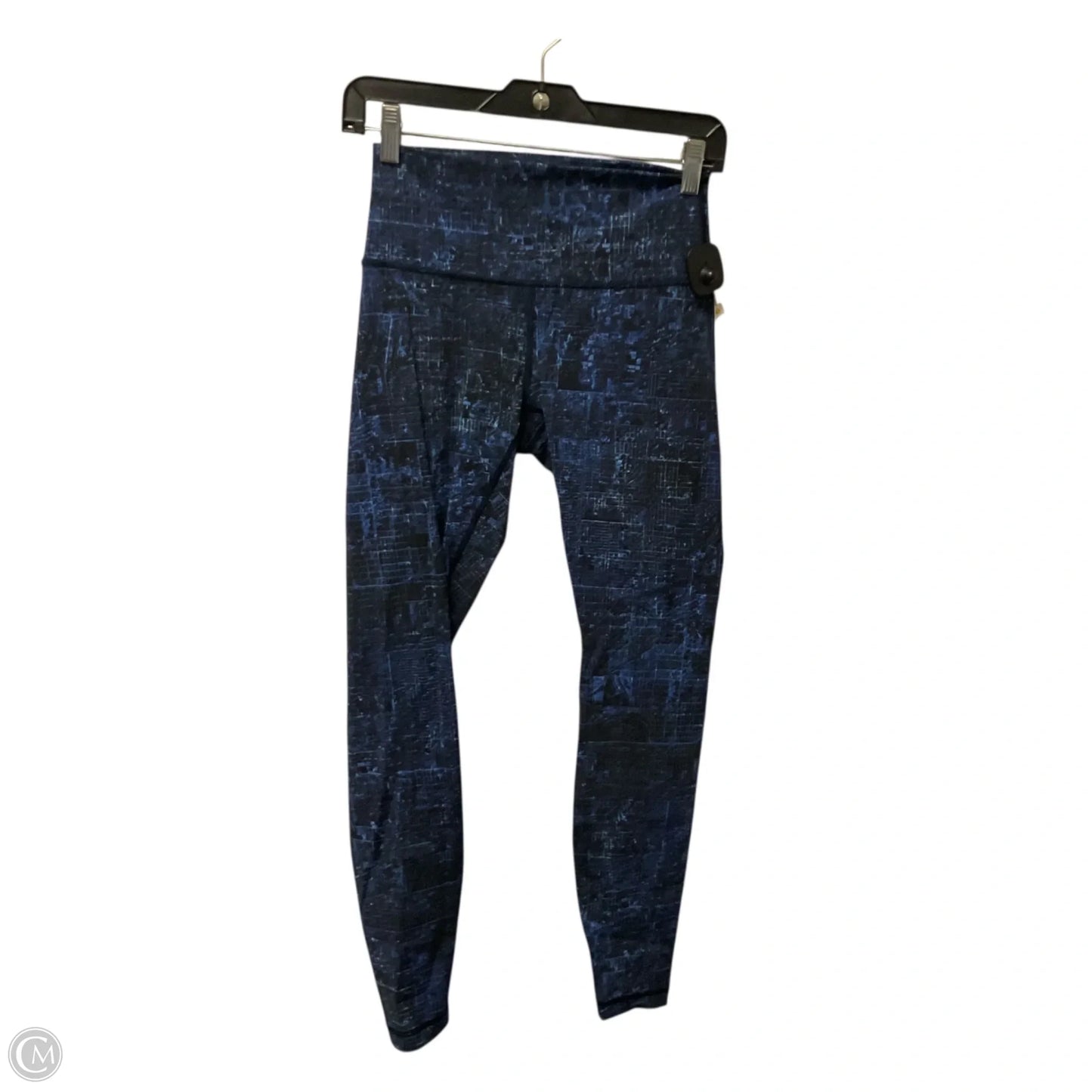 Athletic Leggings By Lululemon In Blue, Size: 6