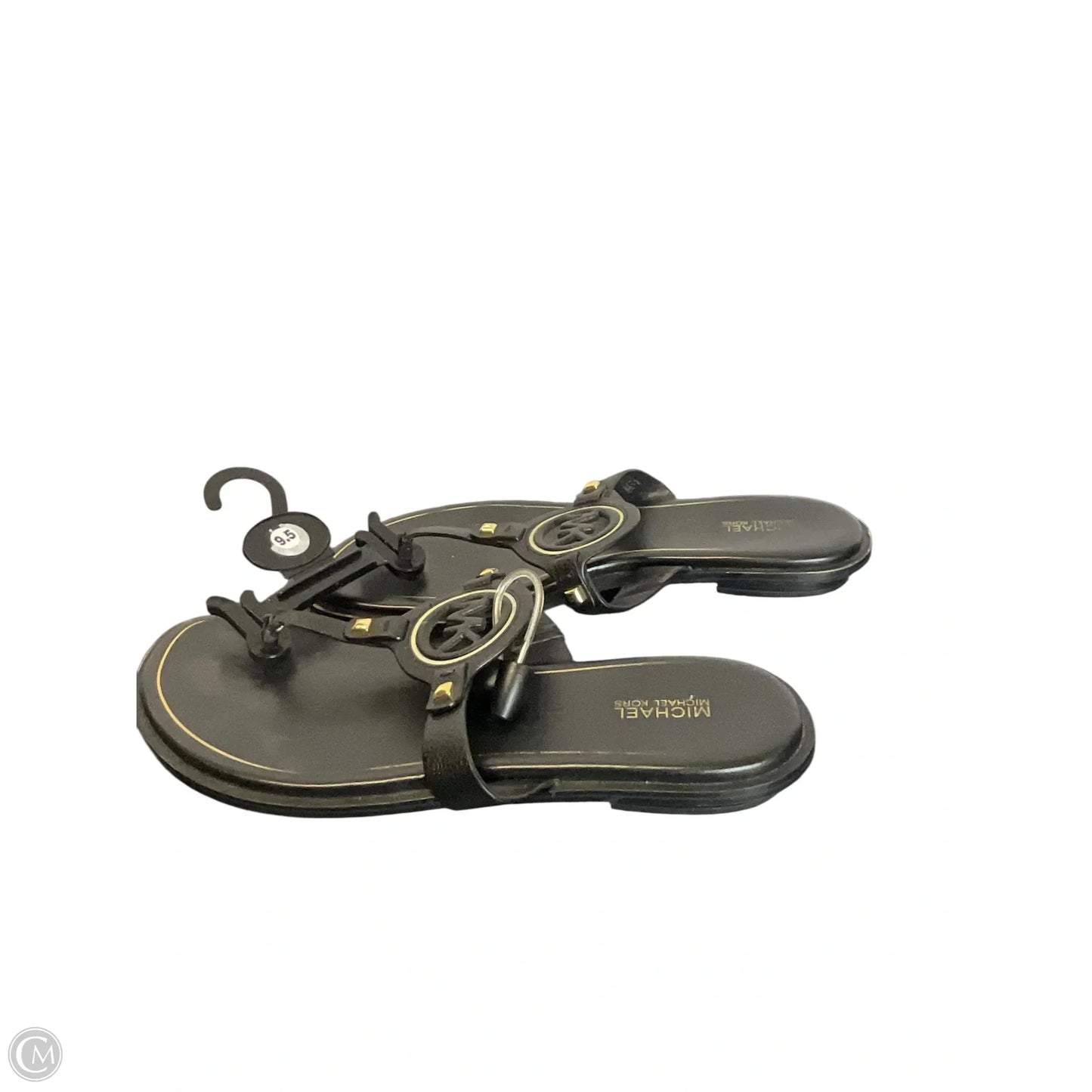 Sandals Designer By Michael Kors In Black, Size: 9.5