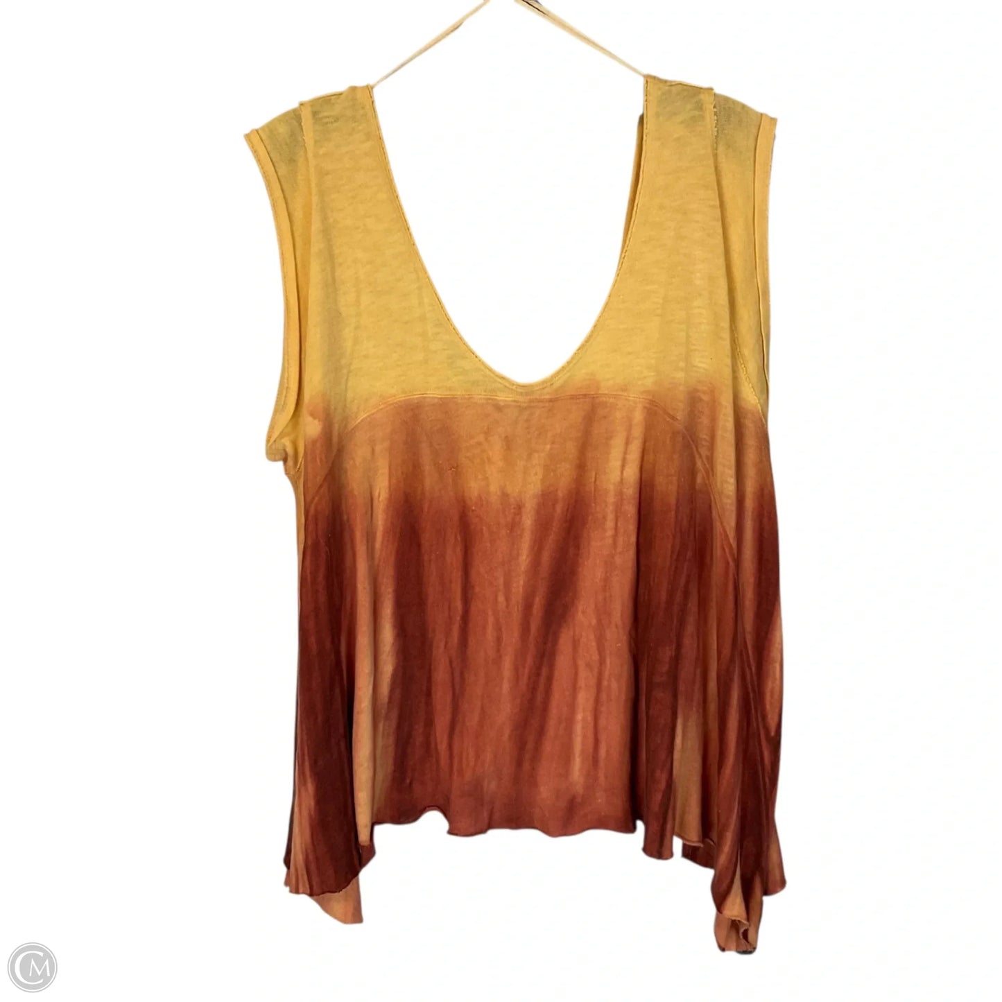 Top Sleeveless By We The Free In Yellow, Size: Xs