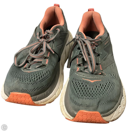 Shoes Athletic By Hoka In Grey, Size: 7