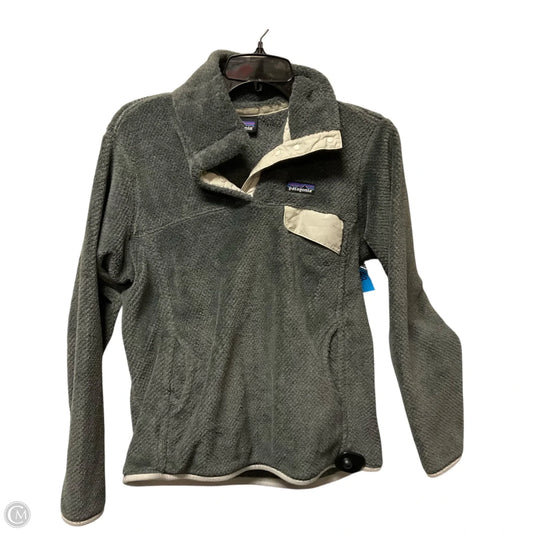 Jacket Faux Fur & Sherpa By Patagonia In Grey, Size: M