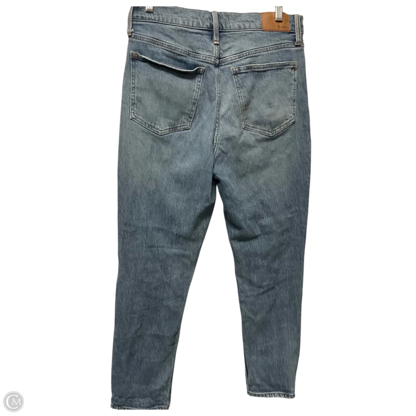 Jeans Straight By Madewell In Blue Denim, Size: 6