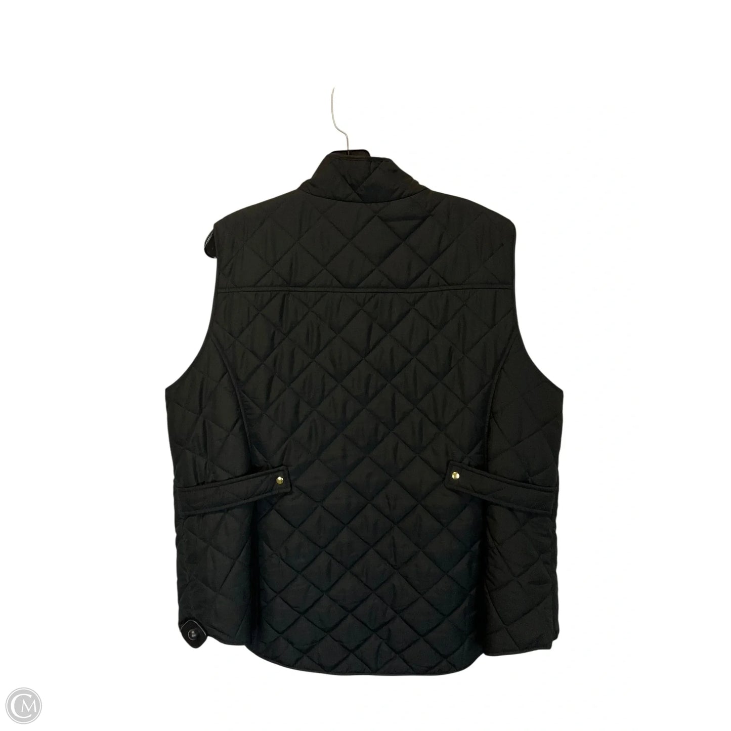 Vest Puffer & Quilted By Crown And Ivy In Black, Size: 3x
