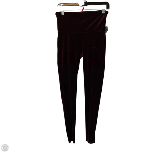 Pants Other By Spanx In Maroon, Size: L