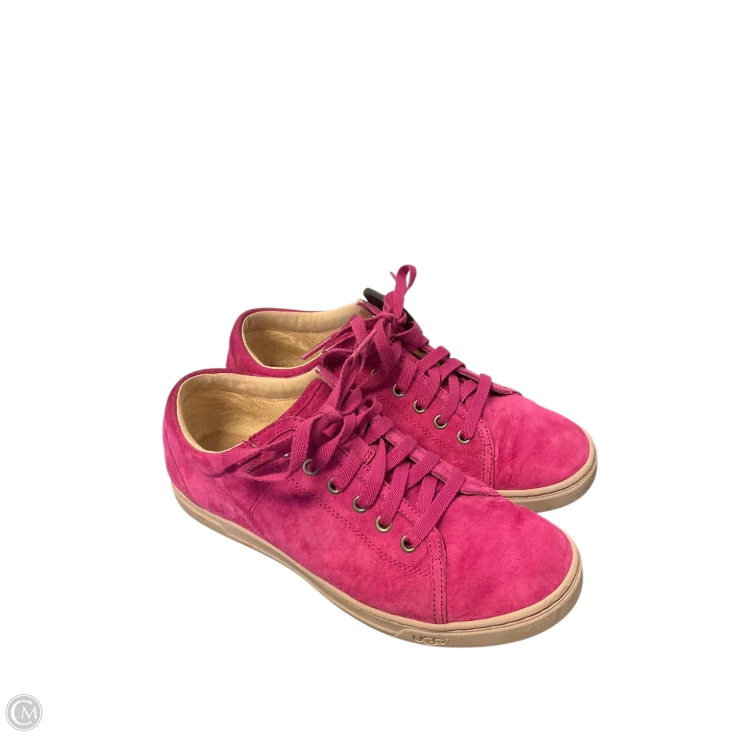 Shoes Designer By Ugg In Pink, Size: 7.5