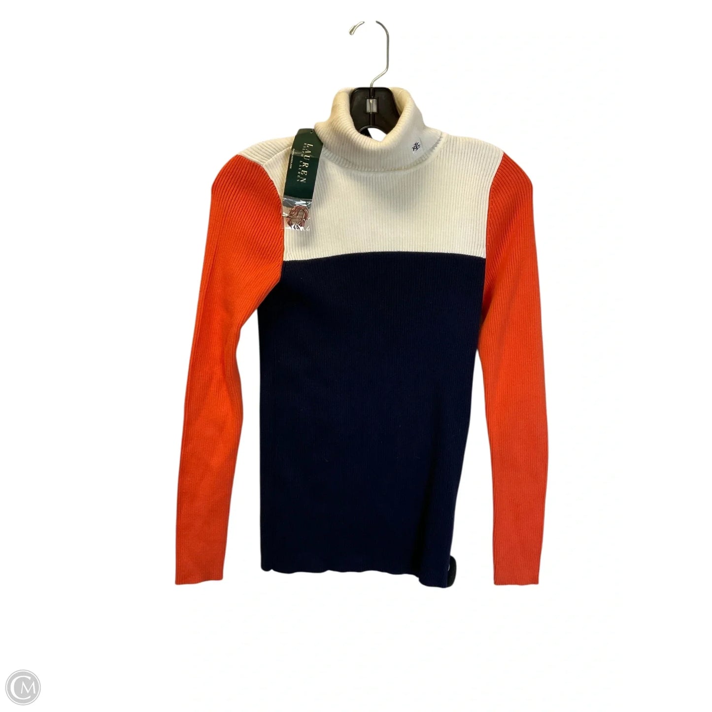 Top Long Sleeve By Lauren By Ralph Lauren In Multi-colored, Size: S