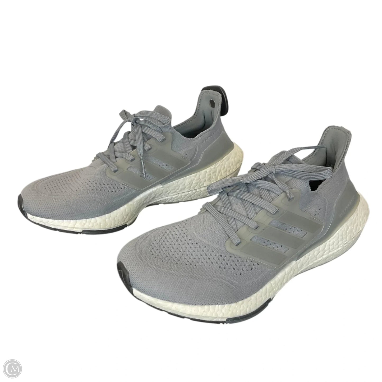 Shoes Athletic By Adidas In Grey, Size: 9