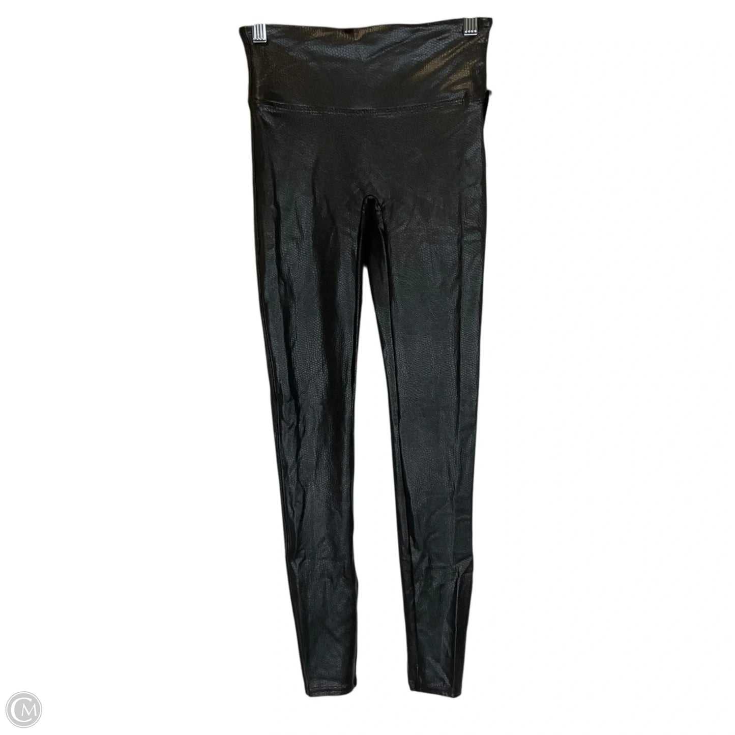 Athletic Leggings By Spanx In Grey, Size: S