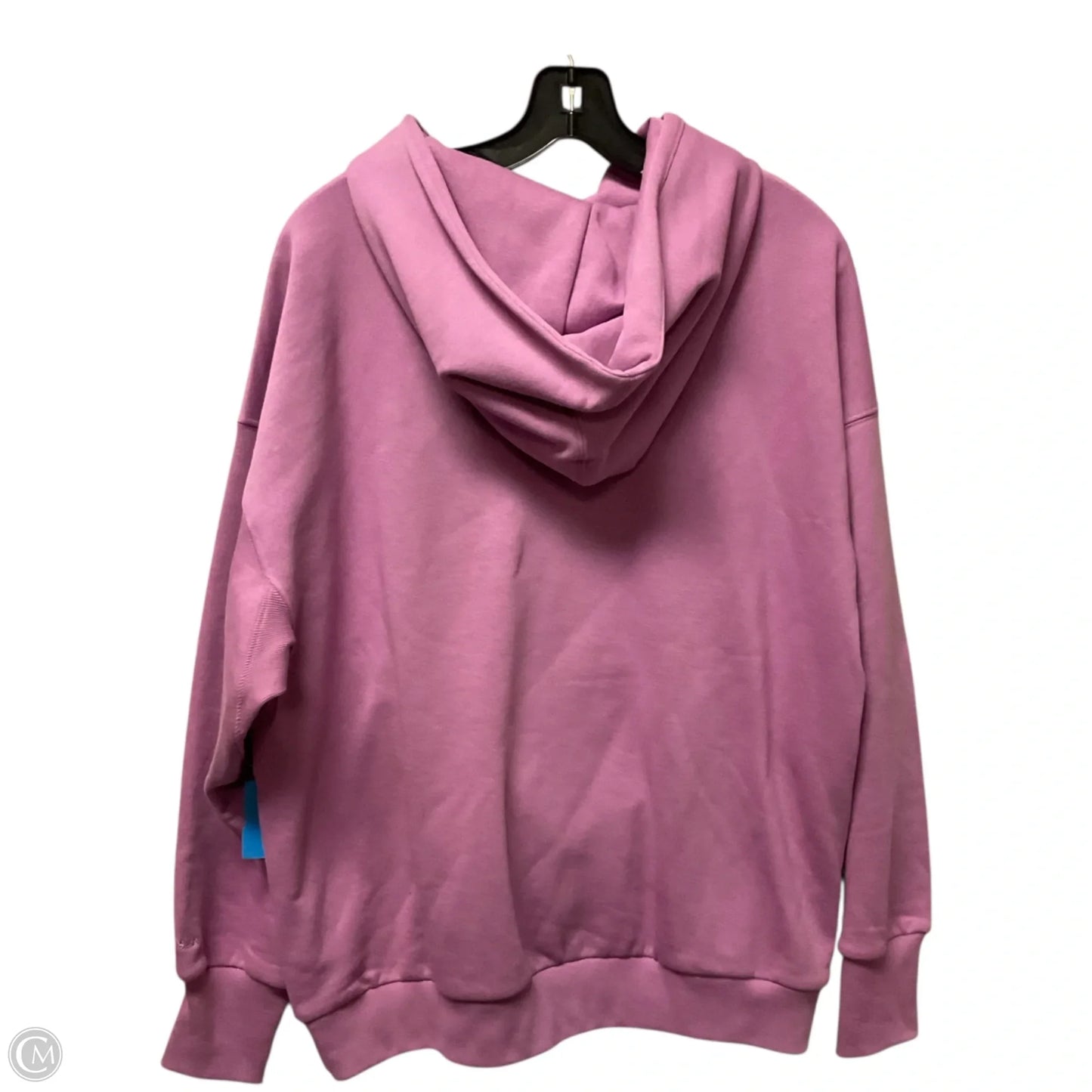 Sweatshirt Hoodie By Adidas In Purple, Size: L