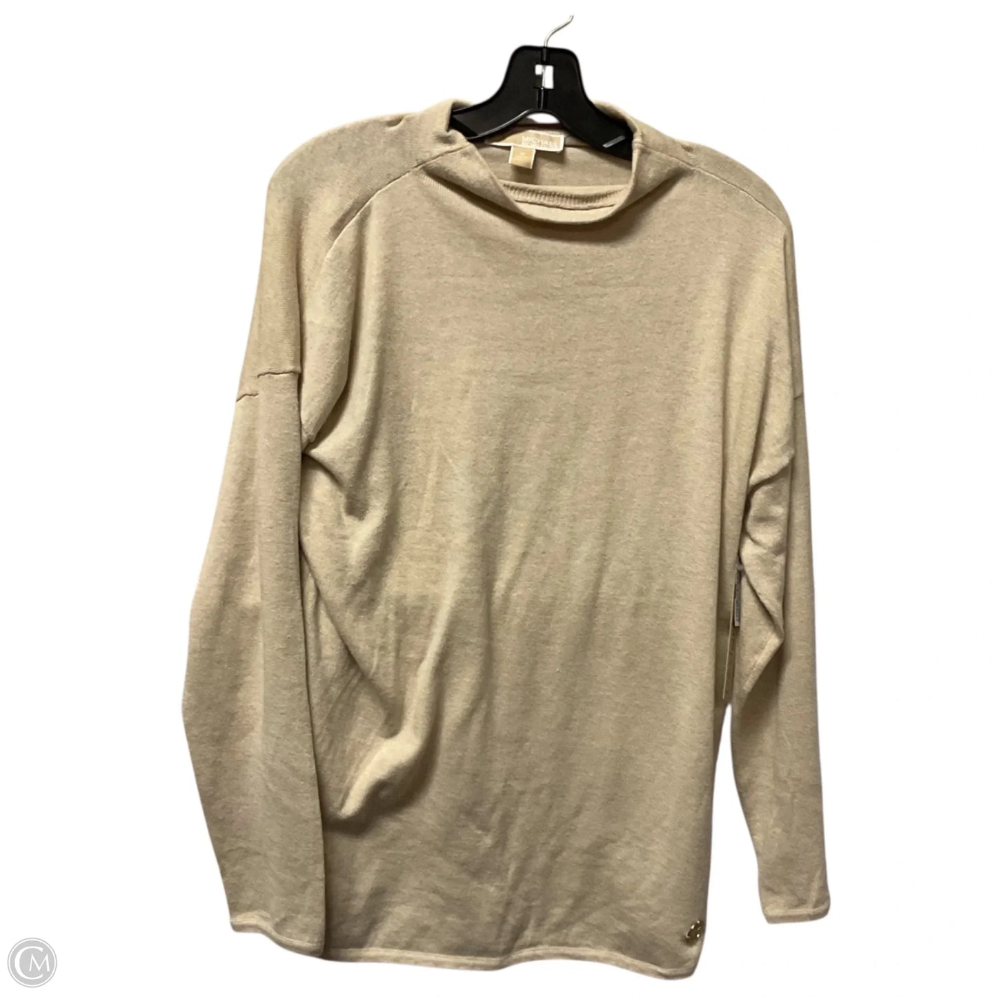 Top Long Sleeve By Michael By Michael Kors In Cream, Size: M