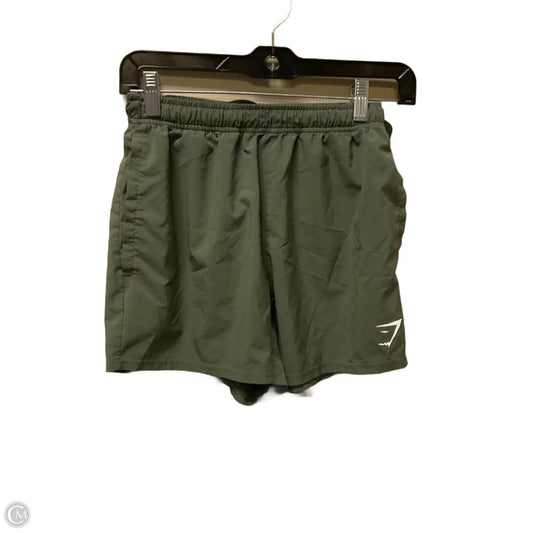 Athletic Shorts By Gym Shark In Green, Size: Xs