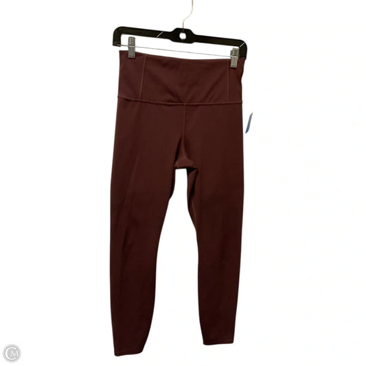 Athletic Leggings By Athleta In Red, Size: M