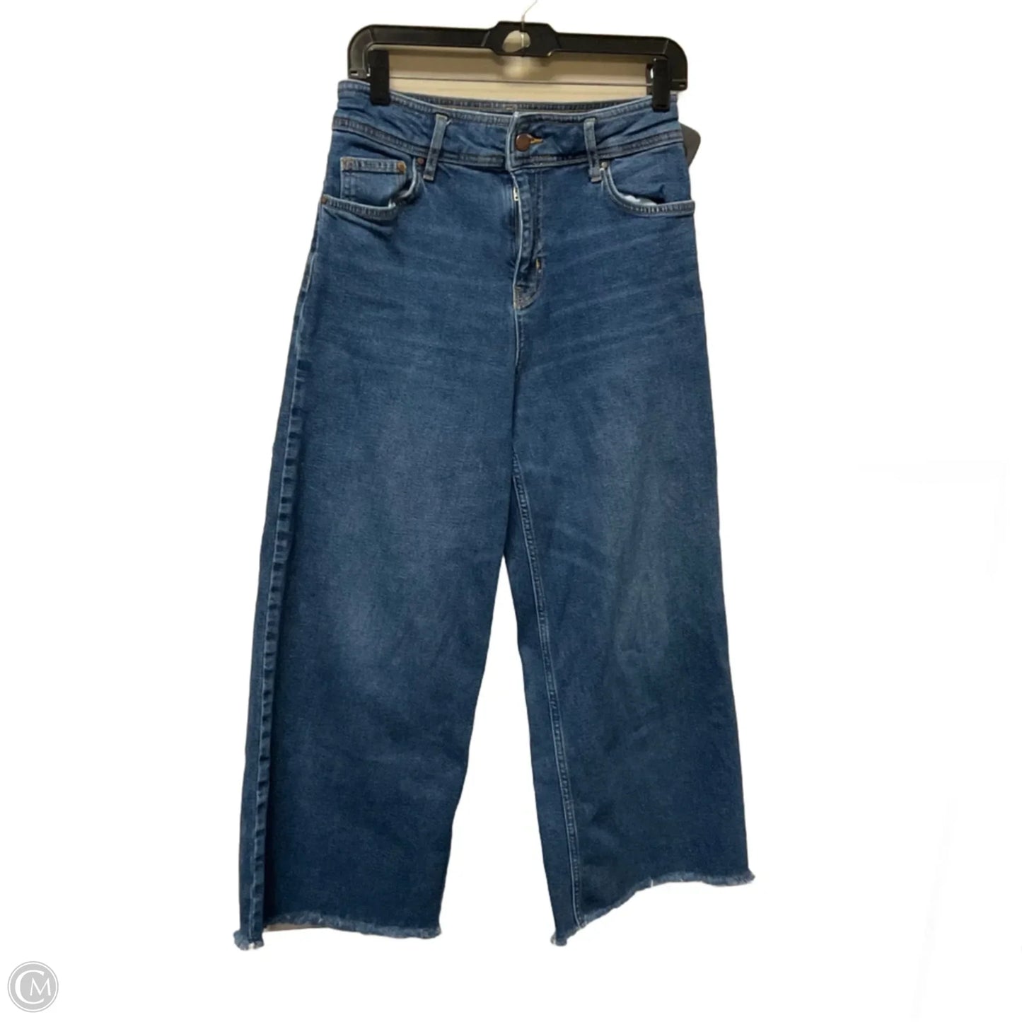 Jeans Wide Leg By Boden In Blue Denim, Size: 6