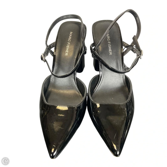 Shoes Heels Block By Marc Fisher In Black, Size: 9