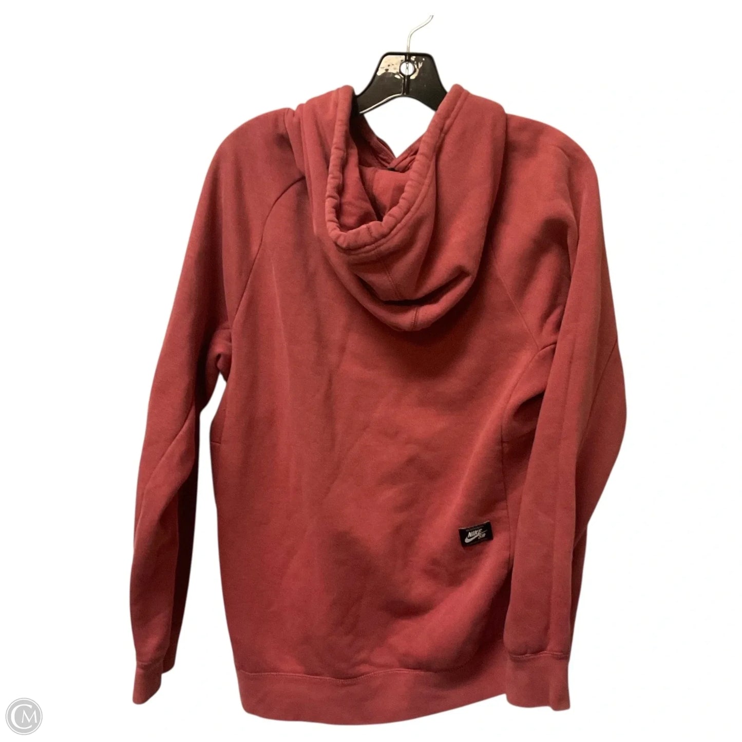 Sweatshirt Hoodie By Nike Apparel In Red, Size: S