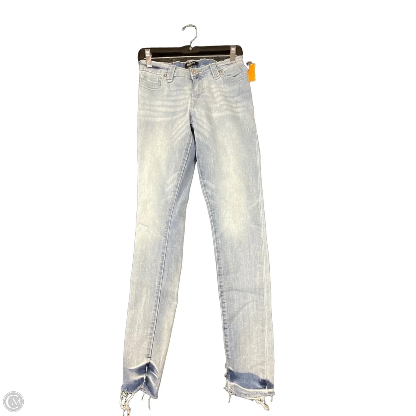 Jeans Skinny By True Religion In Blue Denim, Size: 4