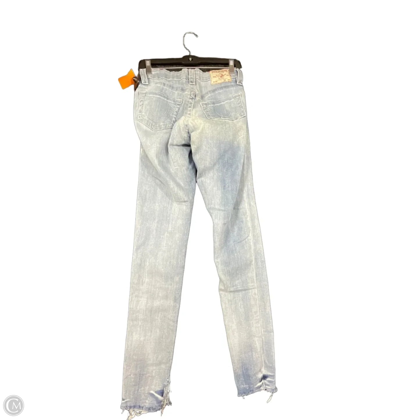 Jeans Skinny By True Religion In Blue Denim, Size: 4