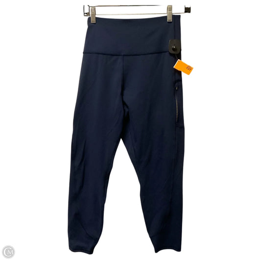 Athletic Leggings By Athleta In Blue, Size: 2x