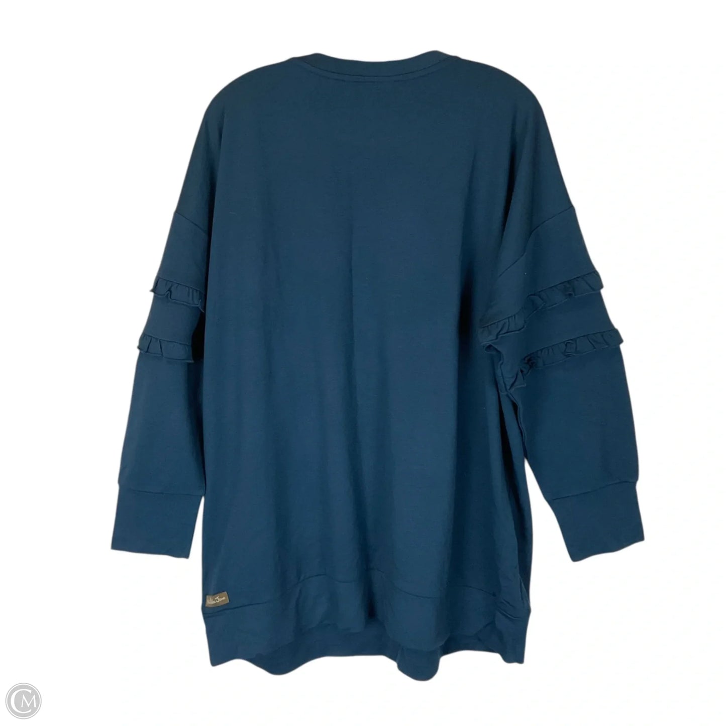 Top Long Sleeve By Matilda Jane In Blue, Size: L