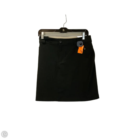 Skort By Eddie Bauer In Black, Size: 12