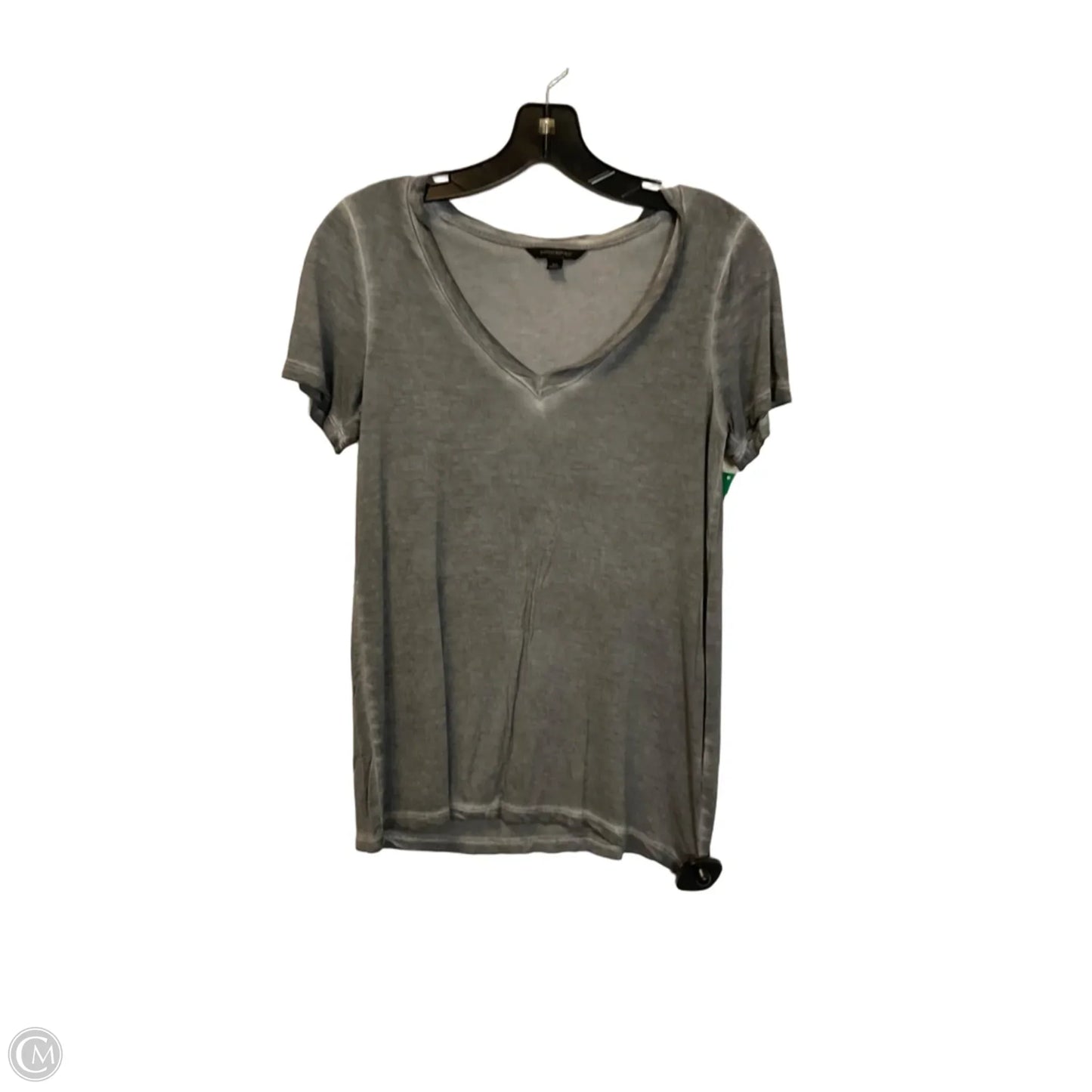 Top Short Sleeve By Banana Republic In Grey, Size: Xs