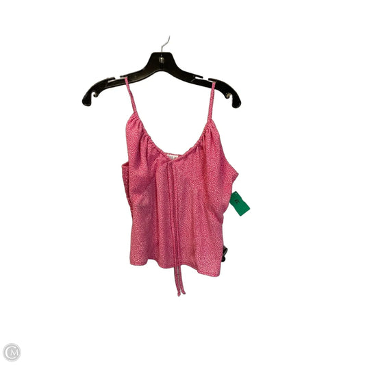 Top Sleeveless By Sienna Sky In Pink, Size: L