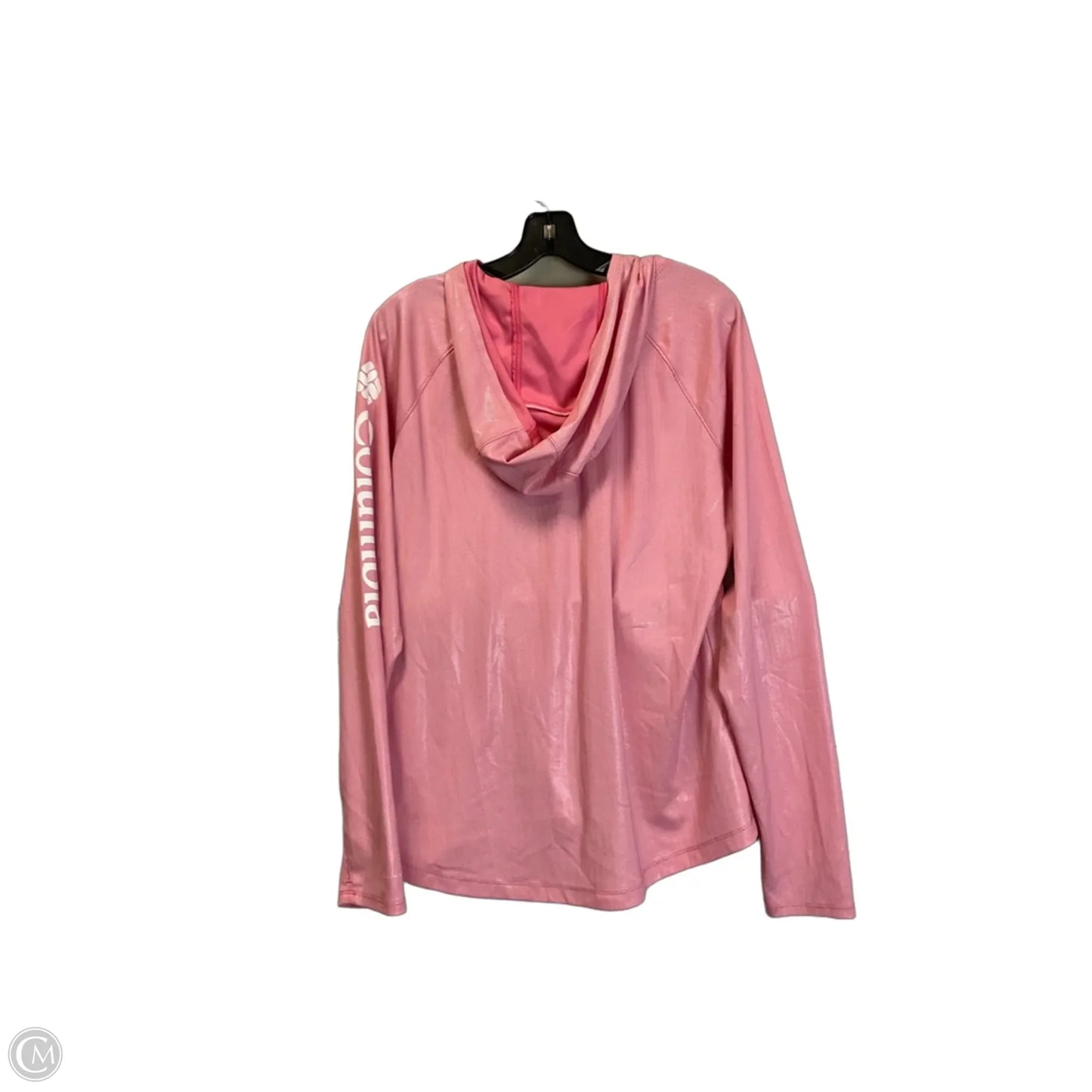 Top Long Sleeve By Columbia In Pink, Size: L
