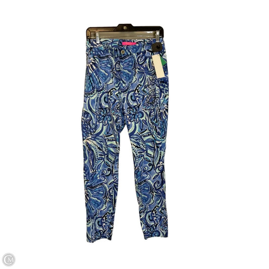 Pants Designer By Lilly Pulitzer In Blue, Size: 6