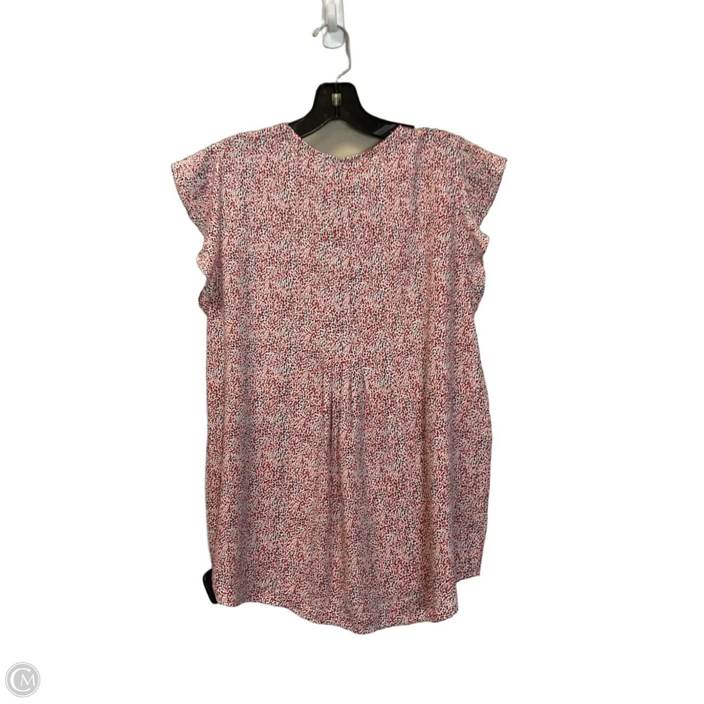 Top Sleeveless By Dalia In Blue & Orange, Size: M