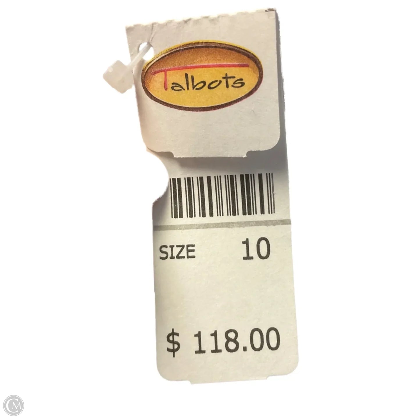 Pants Other By Talbots In Orange & White, Size: 10