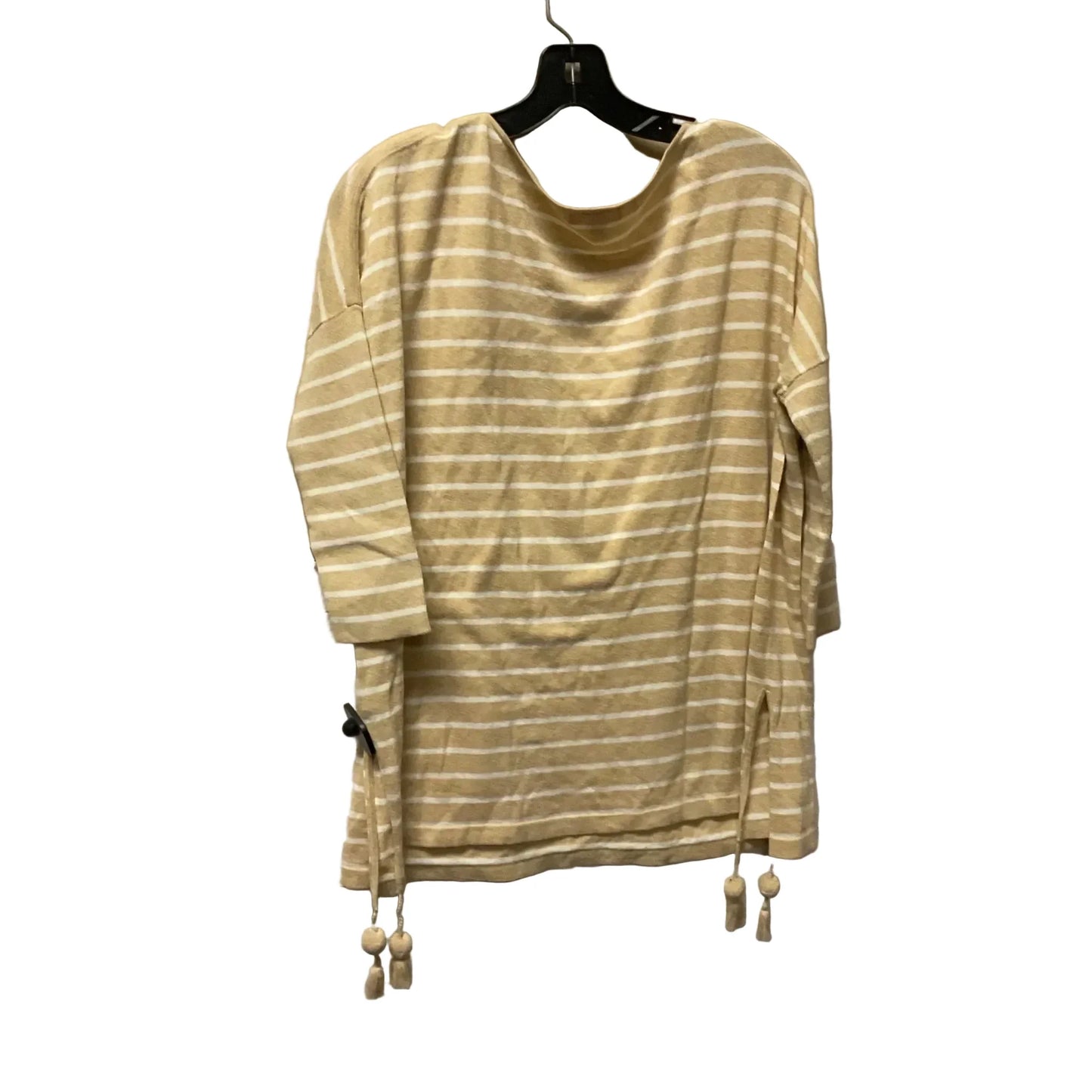 Top Long Sleeve Designer By Lilly Pulitzer In Tan, Size: S