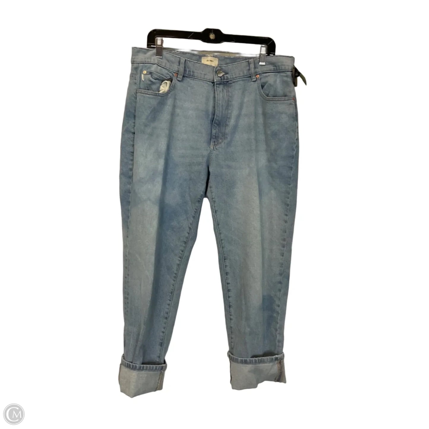 Jeans Wide Leg By Dl1961 In Blue Denim, Size: 16