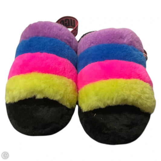 Sandals Designer By Ugg In Multi-colored, Size: 9