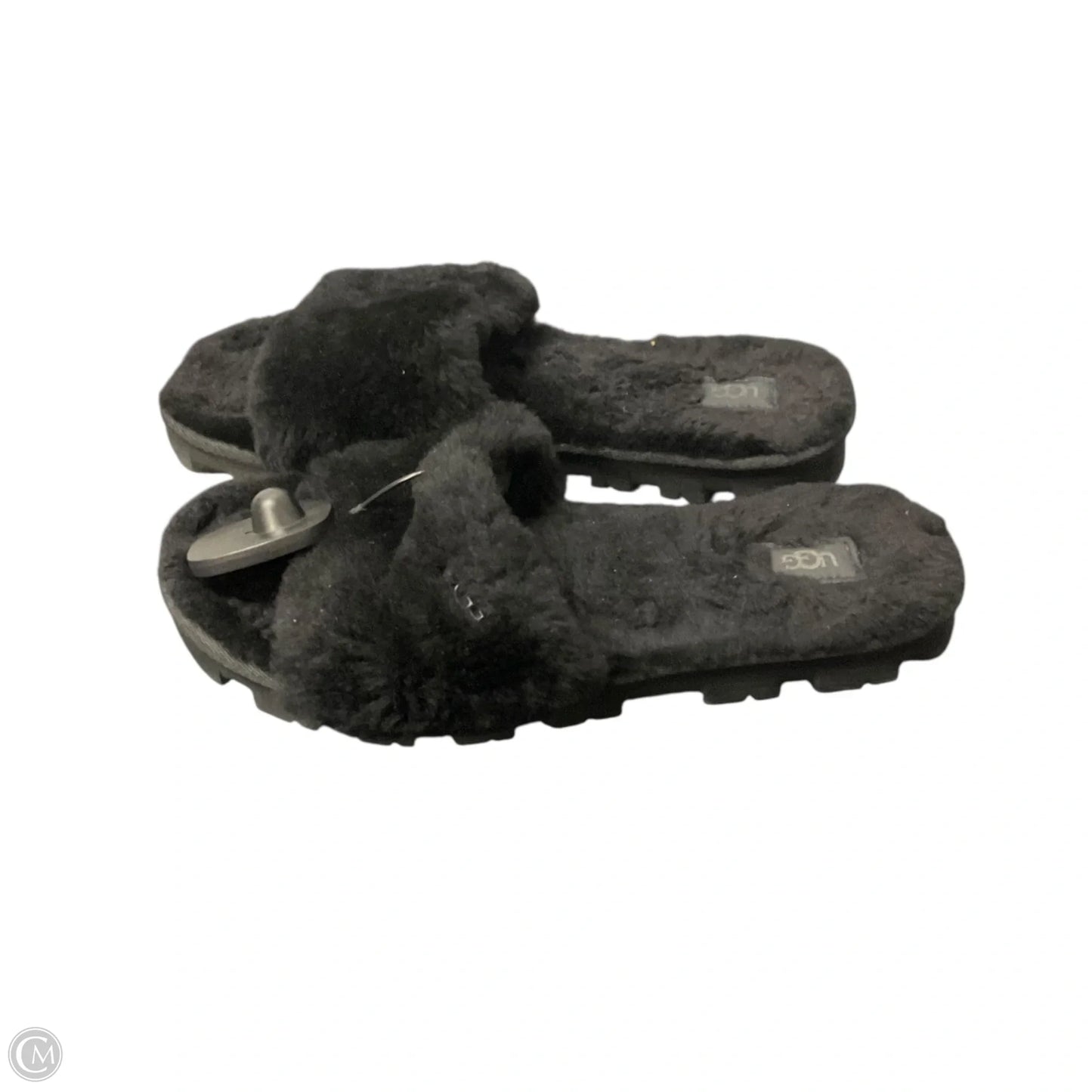 Sandals Designer By Ugg In Black, Size: 9
