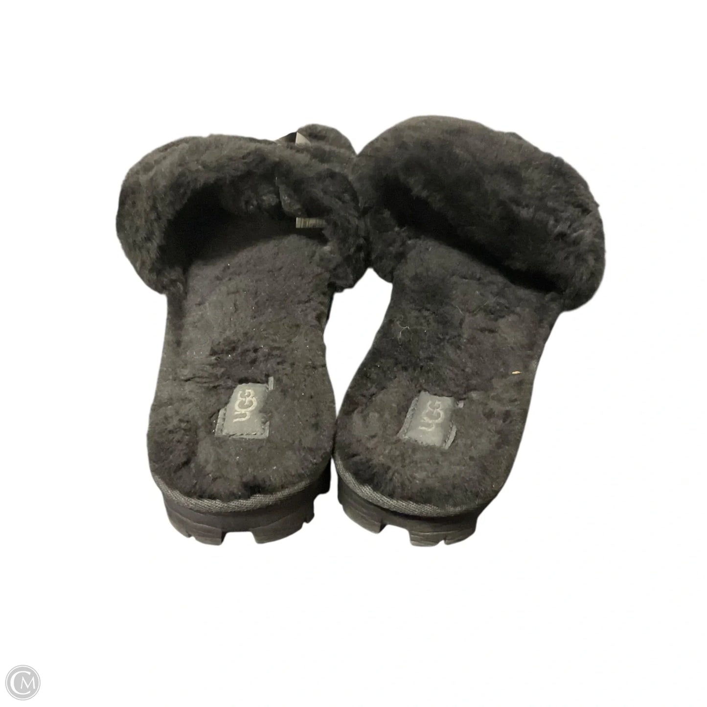 Sandals Designer By Ugg In Black, Size: 9