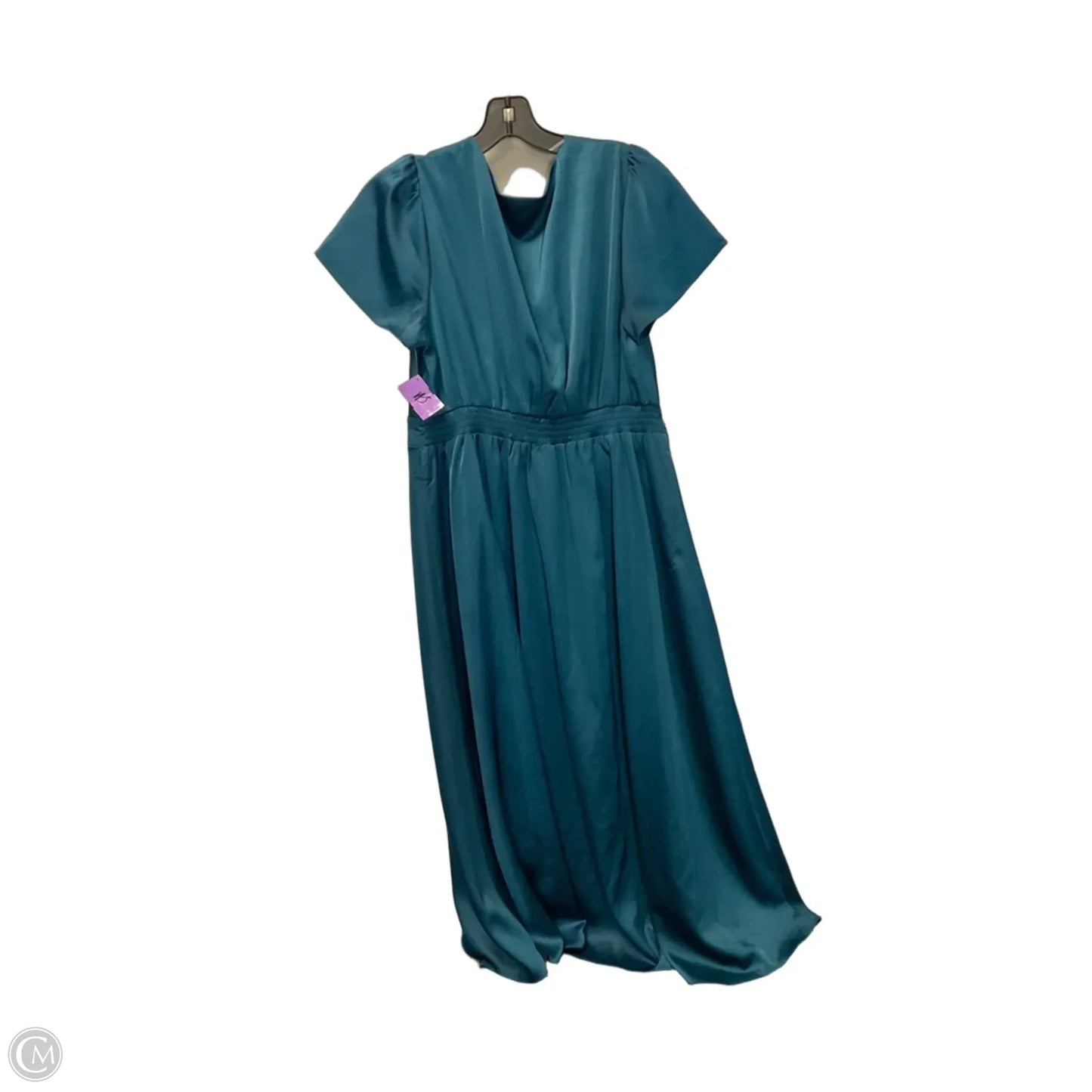 Dress Casual Midi By Baltic Born In Blue, Size: L