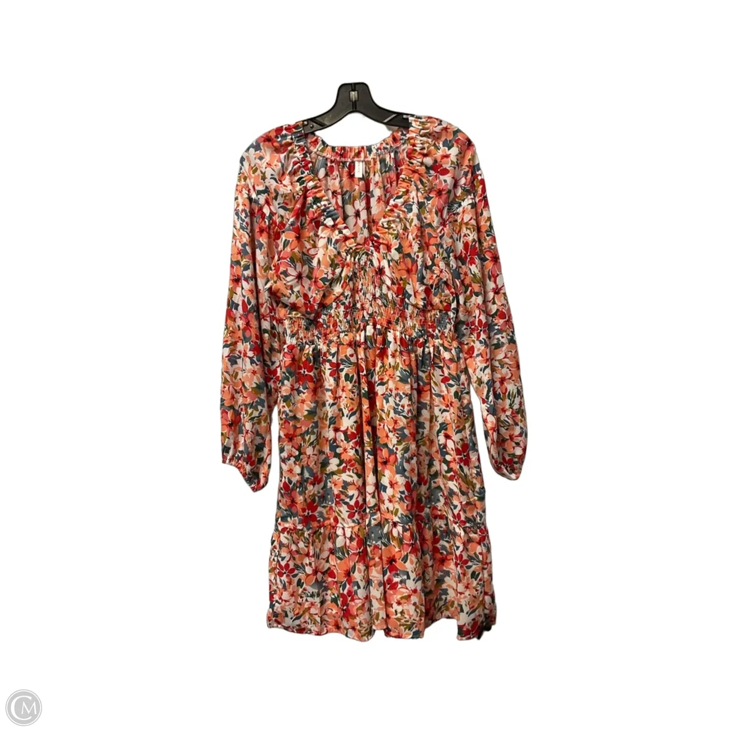 Dress Casual Short By Dokotoo In Floral Print, Size: M