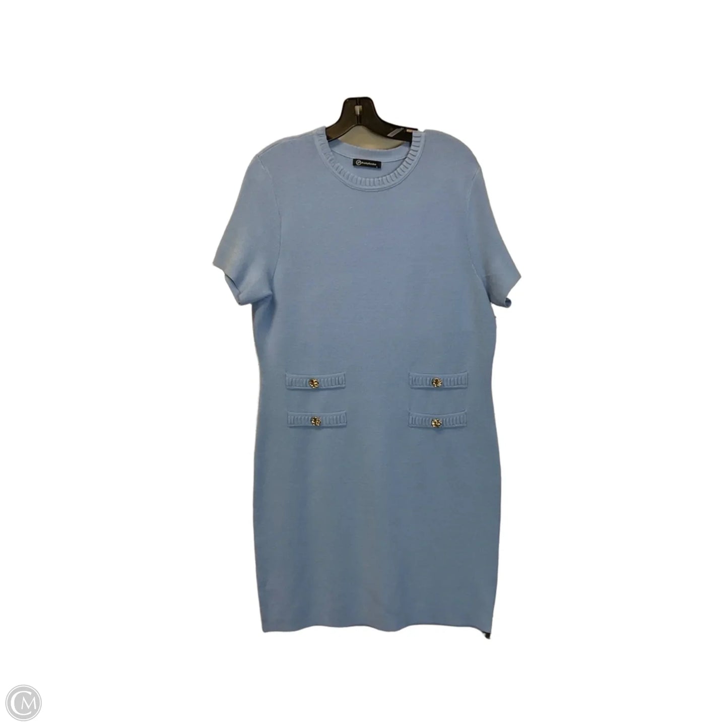 Dress Casual Short By Prettygarden In Blue, Size: L