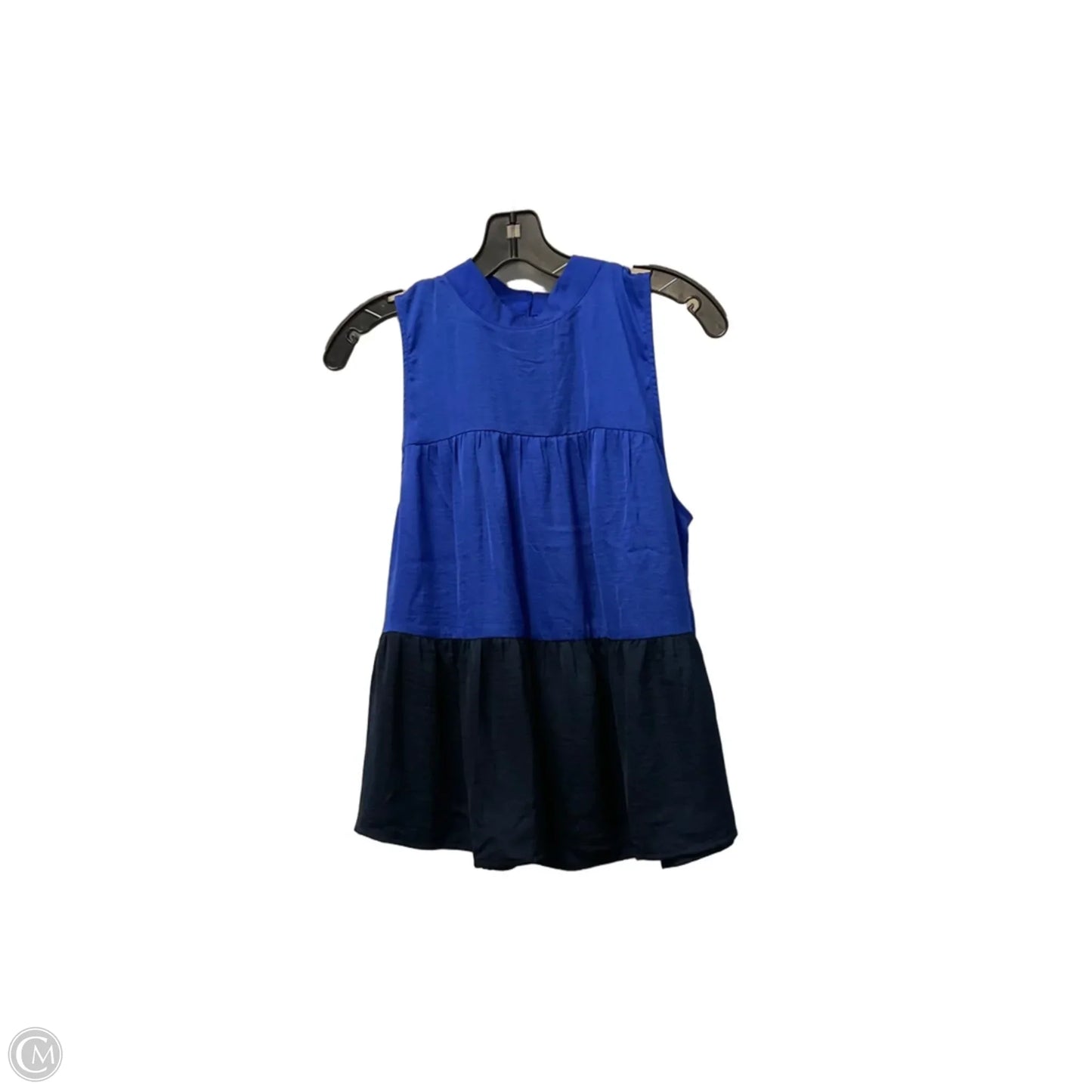 Top Sleeveless By Banana Republic In Blue, Size: S