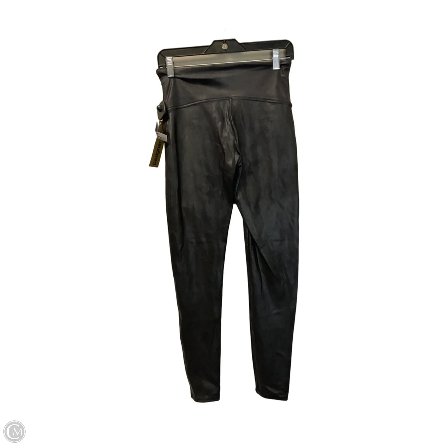 Athletic Leggings By Spanx In Black, Size: L