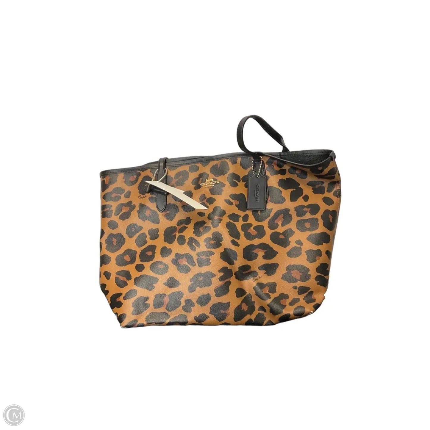 Handbag Designer By Coach, Size: Large