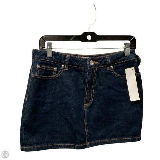 Skirt Designer By Marc By Marc Jacobs In Blue Denim, Size: 4