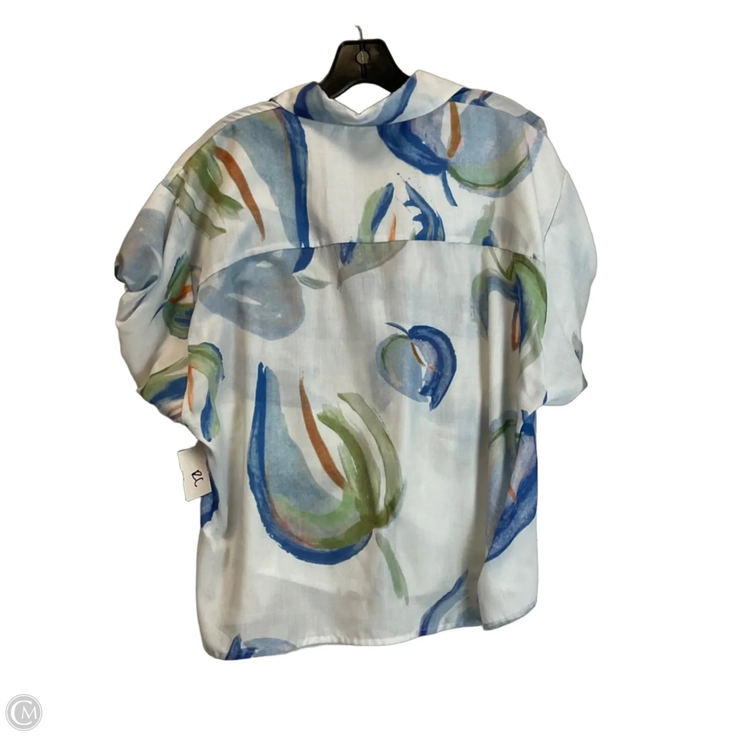 Top Short Sleeve By Clothes Mentor In Blue, Size: M