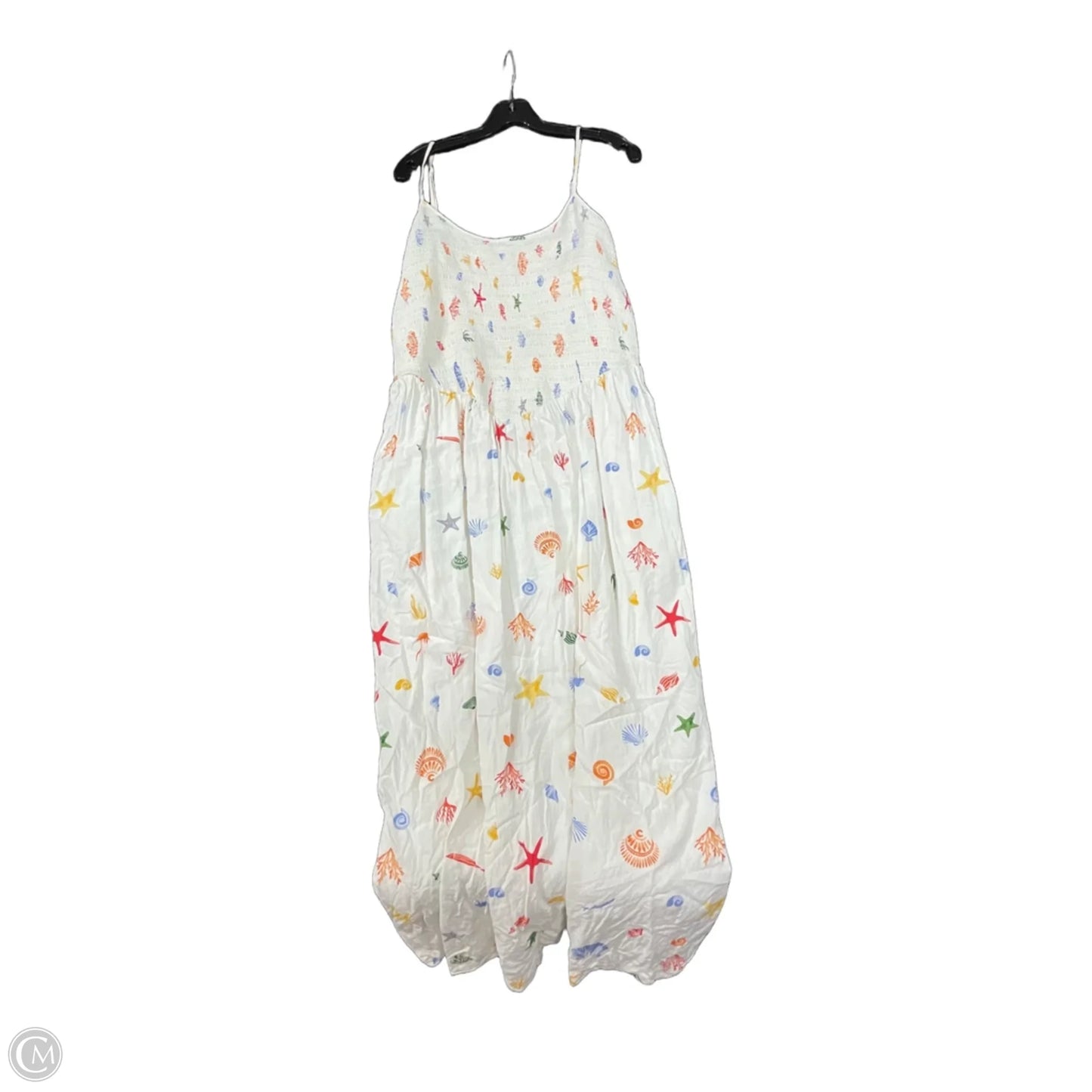 Dress Casual Maxi By A New Day In White, Size: Xl